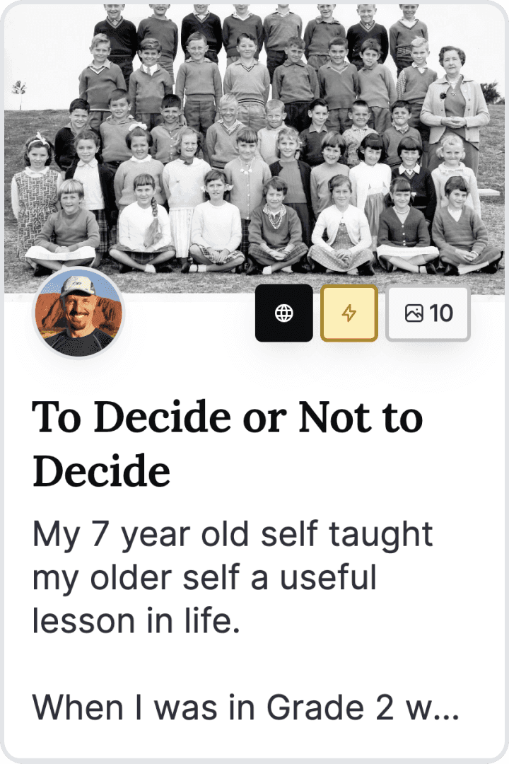 My Stories Matter product examples